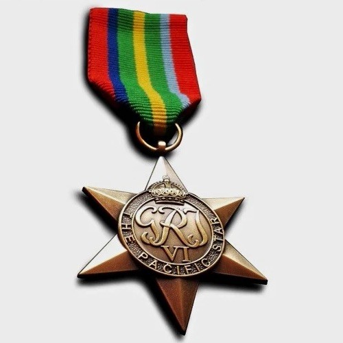 Commonwealth wwii pacific star - pacific,