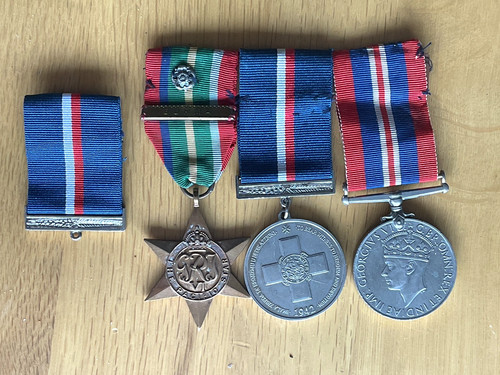 Ww2 british medal group - british,