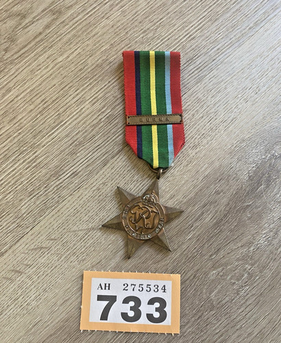 Genuine ww2 pacific star medal - genuine,