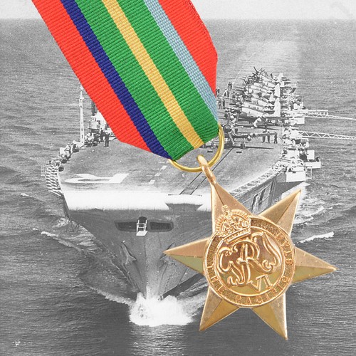 British ww2 pacific star medal - british,