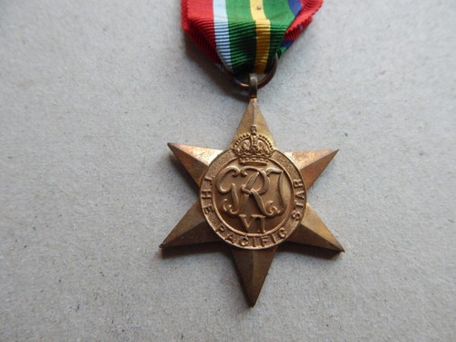 Wwii pacific star medal - star, la