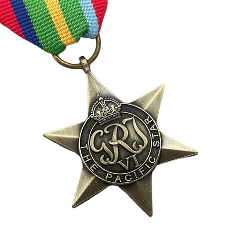 British ww2 pacific star - british,