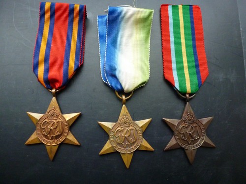 British ww2 star medals - british,