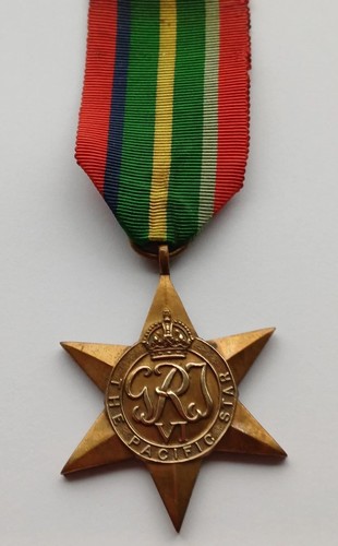Genuine ww2 pacific star - ww2,